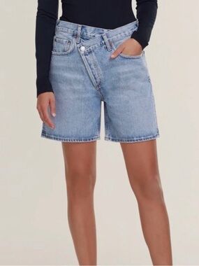 AGOLDE Criss Cross Shorts